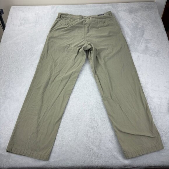Patagonia Men's Sz 35x29 All Wear Straight Leg Green Pants Organic Cotton 55332 - Picture 5 of 12